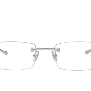 Cartier Rimless Glasses (Silver)